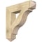Ekena Millwork Funston Arts & Crafts Rough Sawn Bracket, Douglas Fir, 6"W x 30"D x 30"H BKT06X30X30FST03RDF - alternate 1